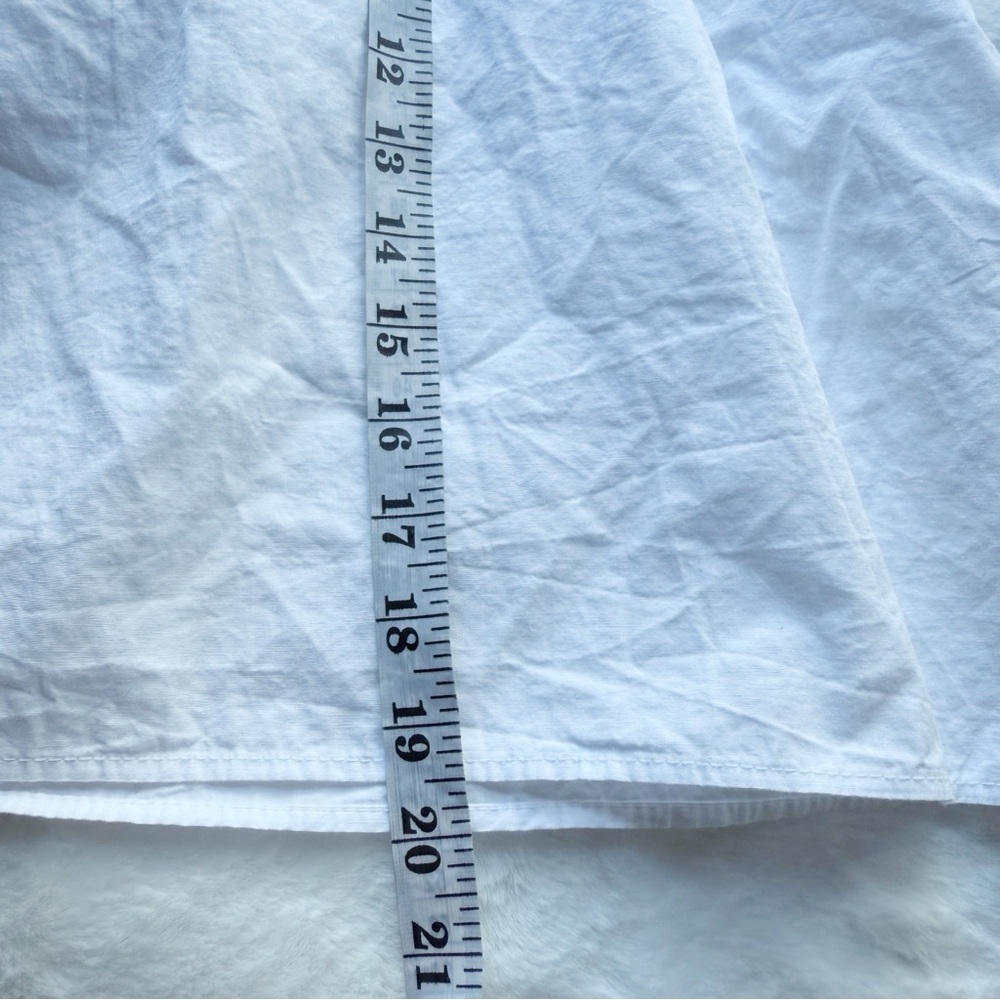White Ruffled Strap Top - Picture 5 of 5